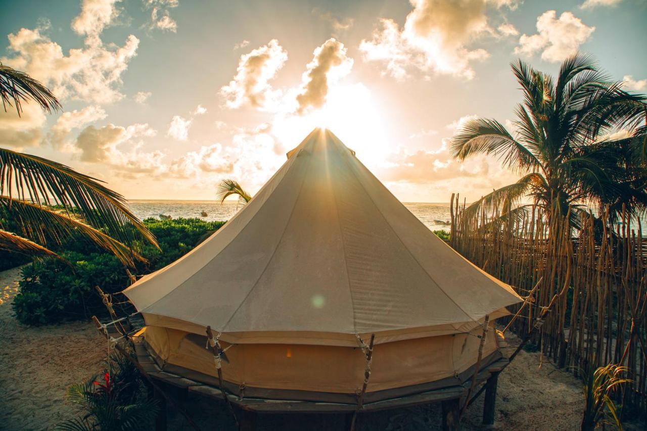 Glamp Ikal Tulum Otel Dış mekan fotoğraf
