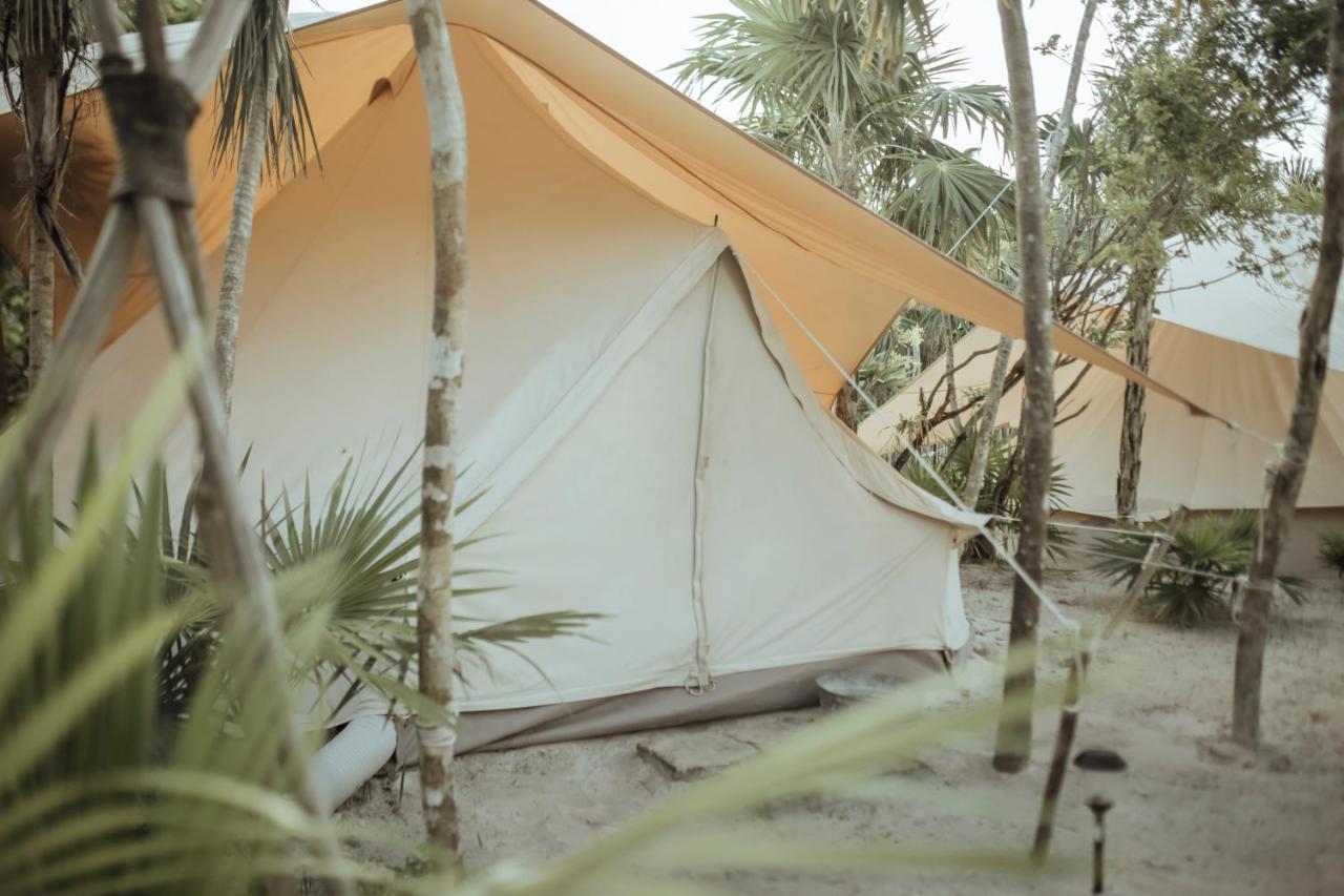 Glamp Ikal Tulum Otel Dış mekan fotoğraf