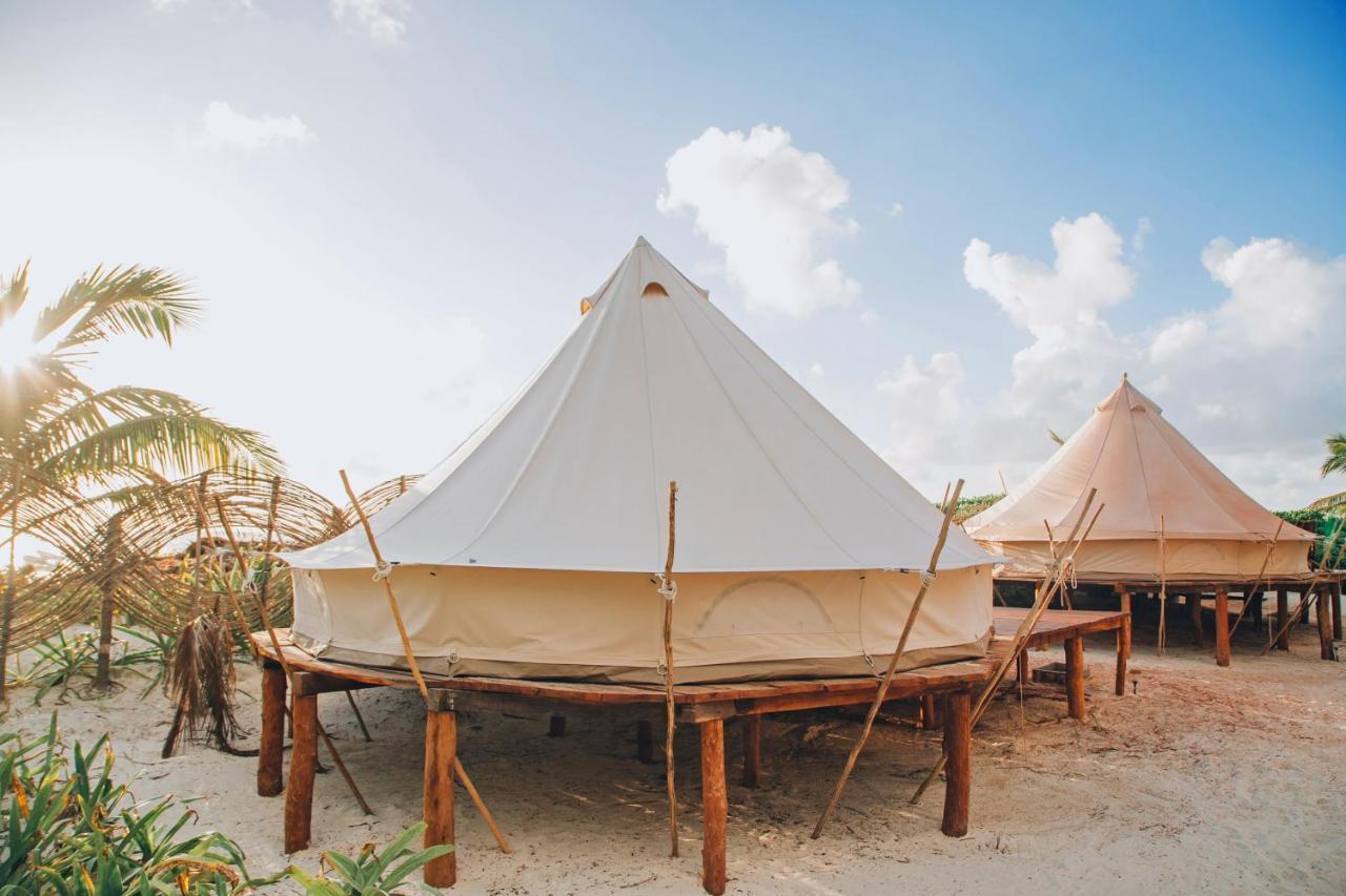 Glamp Ikal Tulum Otel Dış mekan fotoğraf
